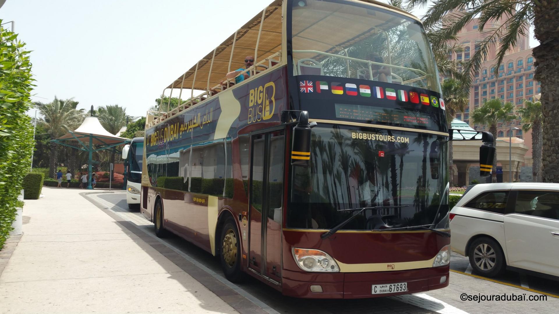 Big Bus tour Dubaï