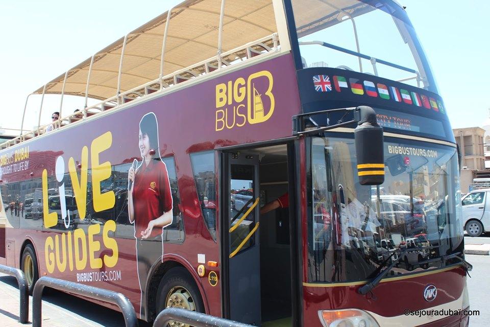 Big Bus tour Dubaï