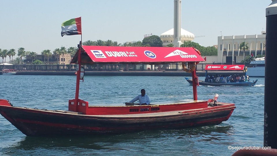 Dubaï Creek en Abra