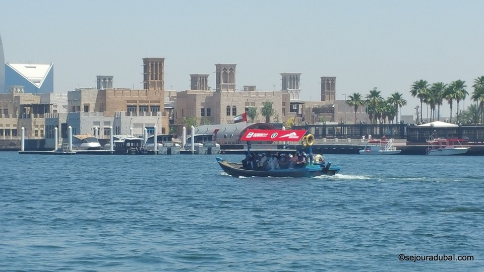 Dubaï Creek en Abra