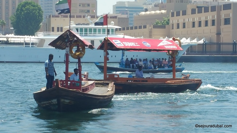 Dubaï Creek en Abra