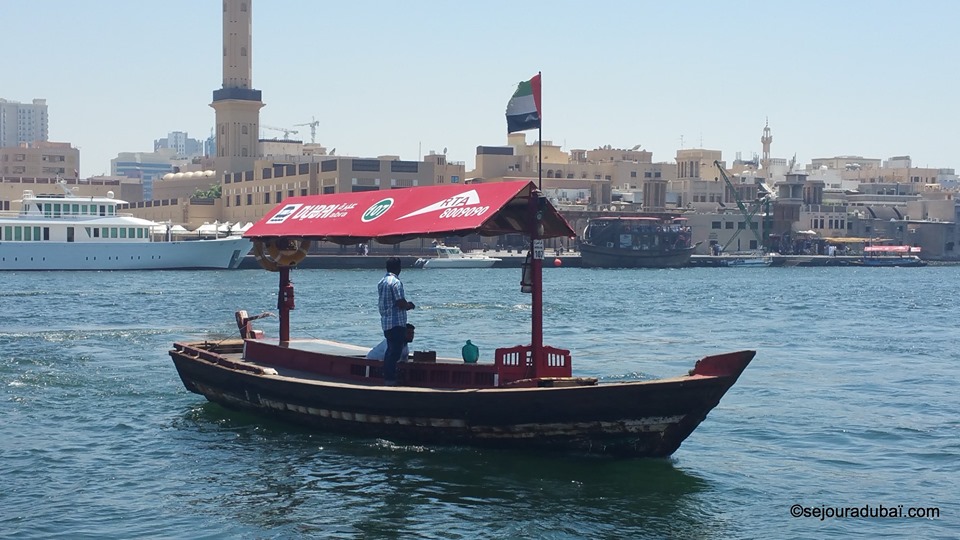 Dubaï Creek en Abra