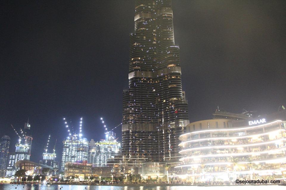 Dubaï fountain burj khalifa