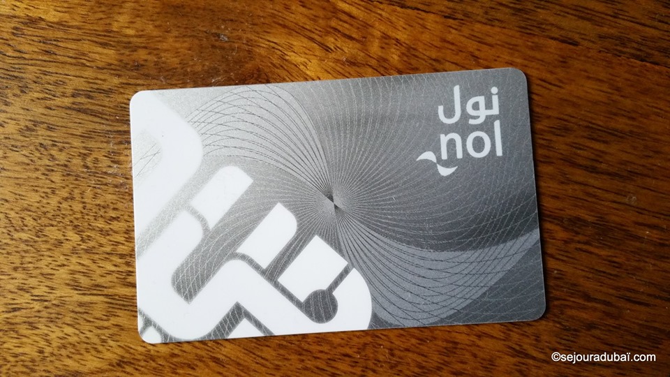 Dubai nol silver card