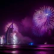 Feux artfice dubai