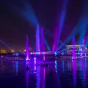 Imagine show spectacle dubai festval city