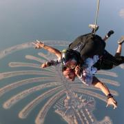 Saut en parachute dubai 1